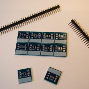 SOT363/SC88/SC70/SOT23 Breakout Board