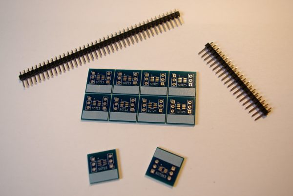 SOT363/SC88/SC70/SOT23 Breakout Board