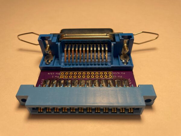 Commodore PET IEEE-488 Port Adapter - 24 pin edge to centronics female (GPIB) - Image 2